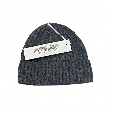 Mütze Cashmere grau