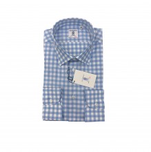 Hemd blau weiß kariert