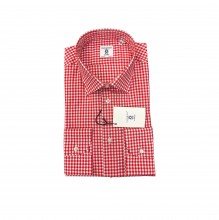 Hemd rot weiß kariert