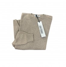 Pullover Caffe Latte aus Cashmere Seide