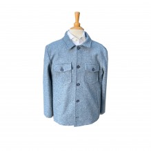 Hemdjacke hellblau