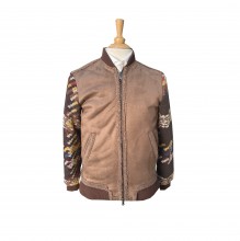 Jacke Ethno braun