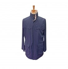 Wendejacke blau