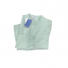 Pullover green tea aus Wolle und Cashmere