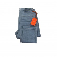 Jeans blau Fischgrat