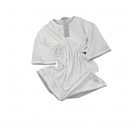 T-Shirt weiss grau